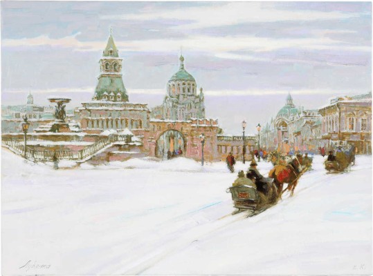 Комарова Лидия Валерьяновна. Лубянская площадь